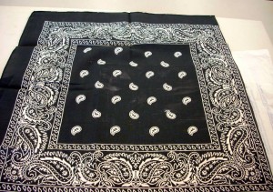 Bandana Memo Board with Button Push Pins