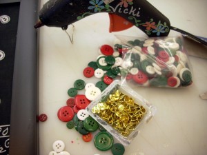 Bandana Memo Board with Button Push Pins