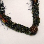 Free Form Bead Weaving with Button Closure
