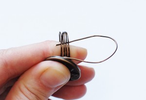 09 Vintage Button Ring - Keri Lee Sereika