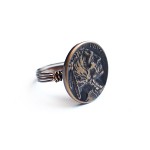Handmade Vintage Button Ring Tutorial with Step by Step Photos