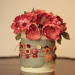 Upcycled Spring Floral Bouquet