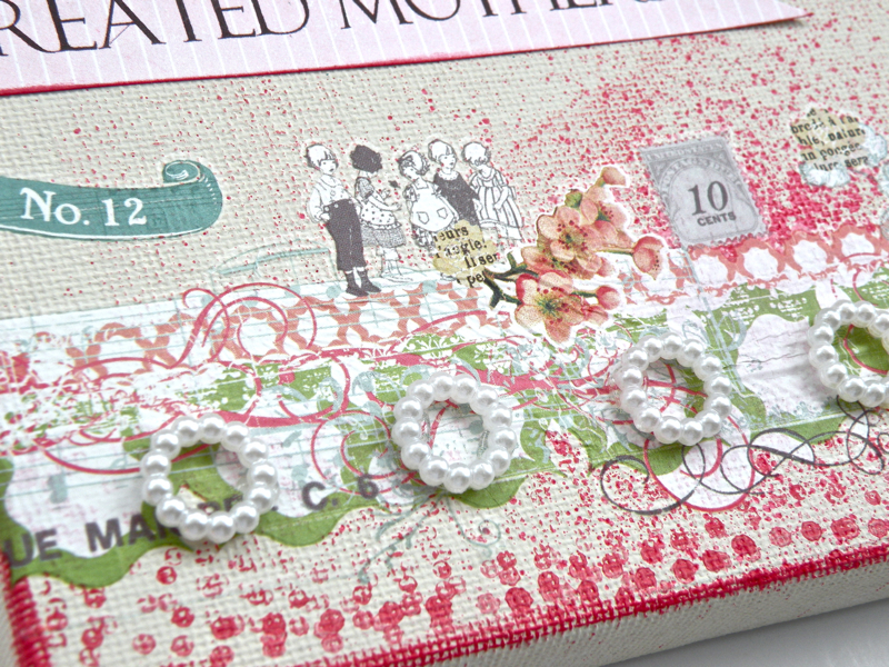 Flower Kit Giveaway and A Tutorial for Decoupaged Lace - Urban Comfort