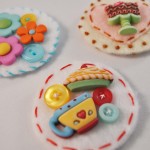 Felt & Button Badges by Laura Bray