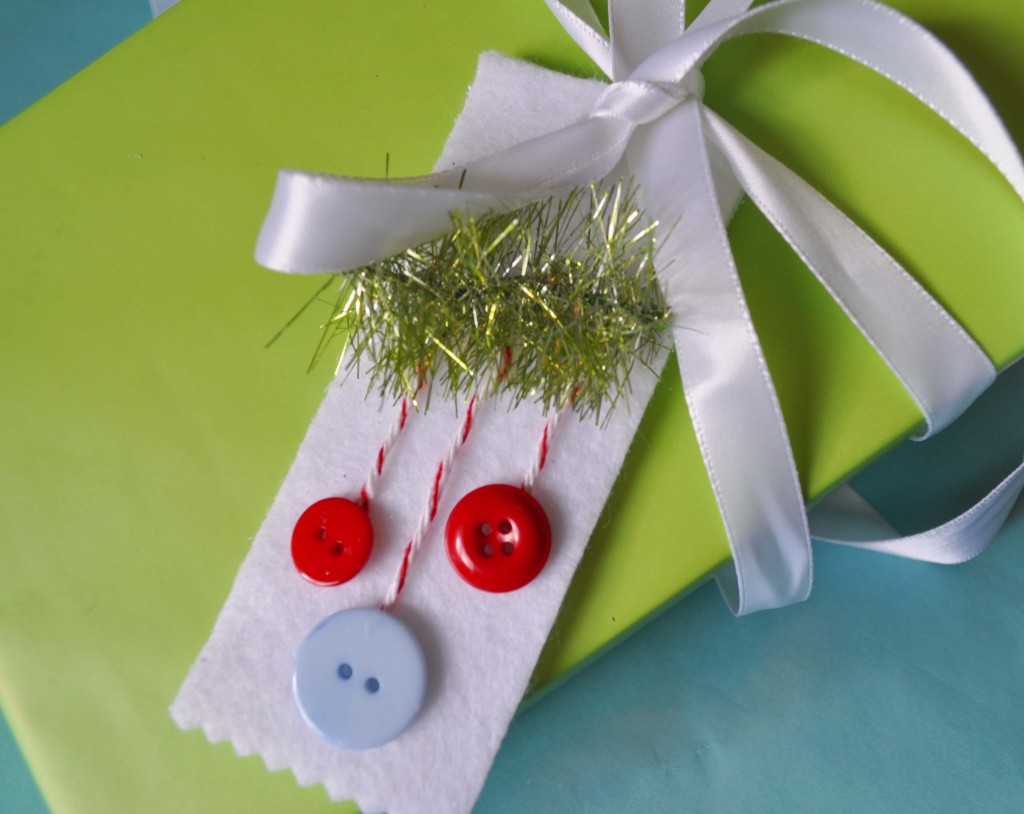 Christmas Ornament Holiday Gift Tag