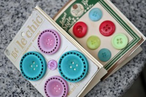 Vintage Button Card Journals:Buttons Galore