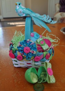 Easter Basket Ideas for Crafters www.buttonsgaloreandmore.net