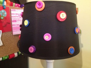 Embellished lamp shades light up - Fifteen MINUTE Friday