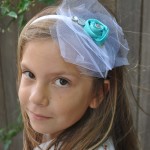 DIY Bridesmaid Headband – Tiffany Blue Wedding