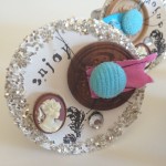 Napkin Rings with buttons – A Mixed Media Masterpieces Shabby Chic Style