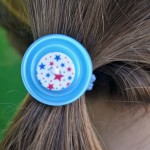 Button Hair Accessories