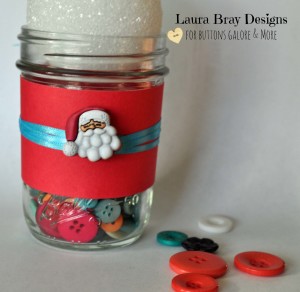 Teacher's Gifts; Button Ornament Kit