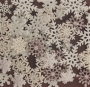 #Snowflakes, DIY Button Jewelry, winter buttons