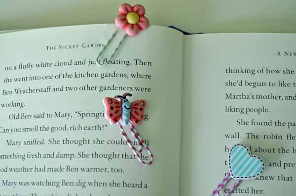 Secret Garden Bookmarks