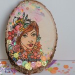 Wood Watercolor Piece