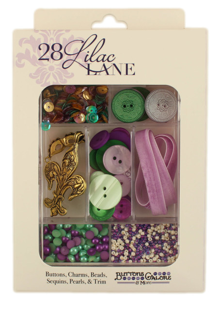 French Quarter embellishment kit by 28 Lilac Lane from Buttons Galore