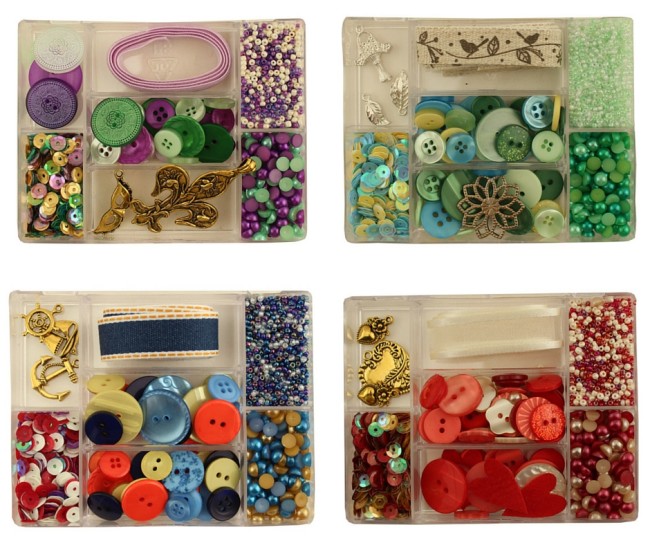 28 Lilac Lane embellishment kits from Buttons Galore