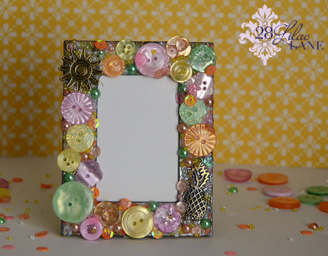 28 Lilac Lane Tropical Twist frame by May Flaum