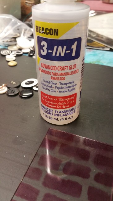 Beacon 3 in 1 adhesive for acrylic and buttons