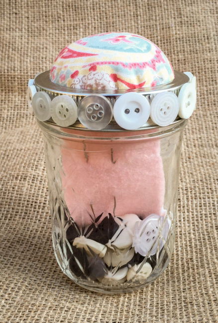 Mason Jar Sewing Kit