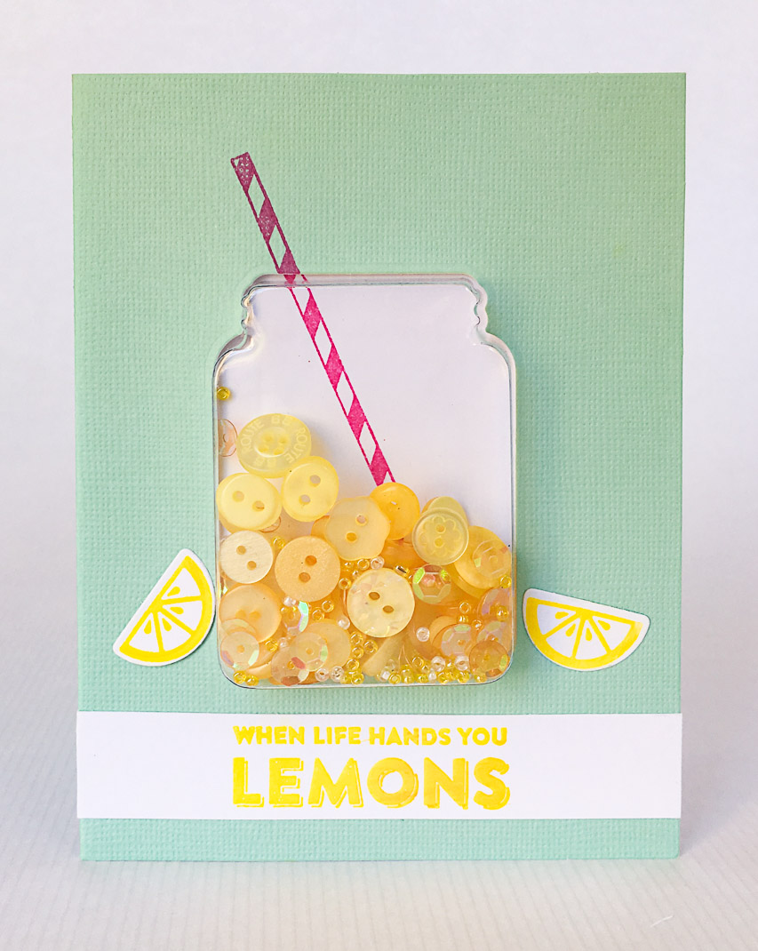 Lemonade Shaker Card