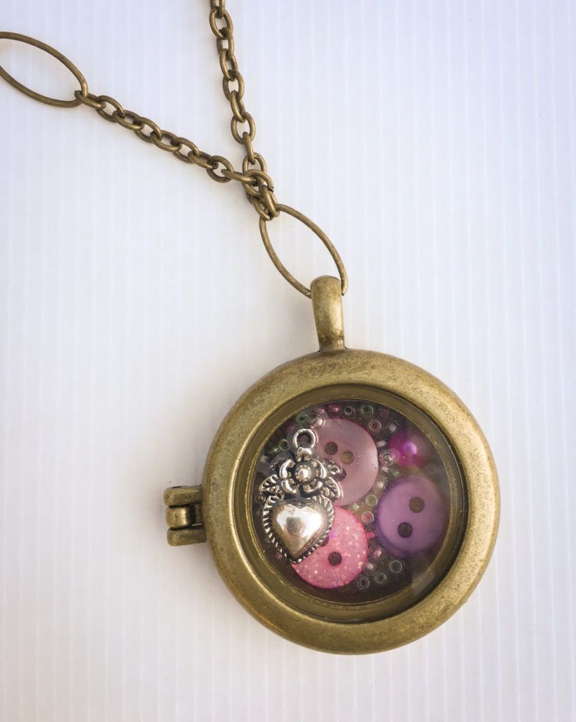 Mixed Media Locket