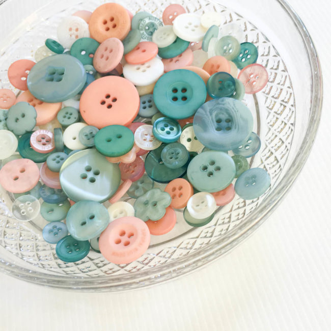 Coral Reef Button Bonanza by Buttons Galore