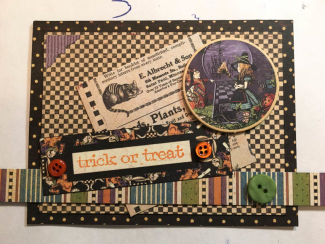 trick or treat halloween card 2