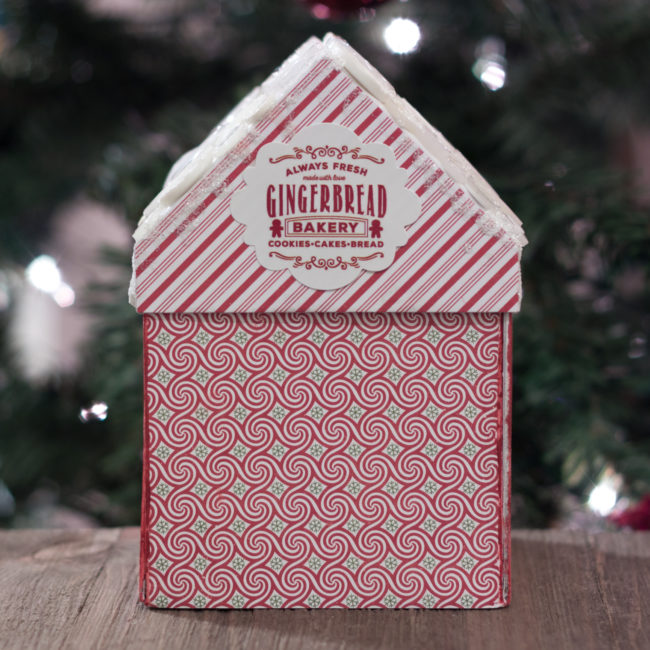 Christmas Village Gift Box by Nancy Nally for Buttons Galore