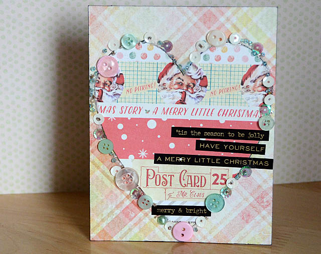 Heart 28 Lilac Lane Christmas Card