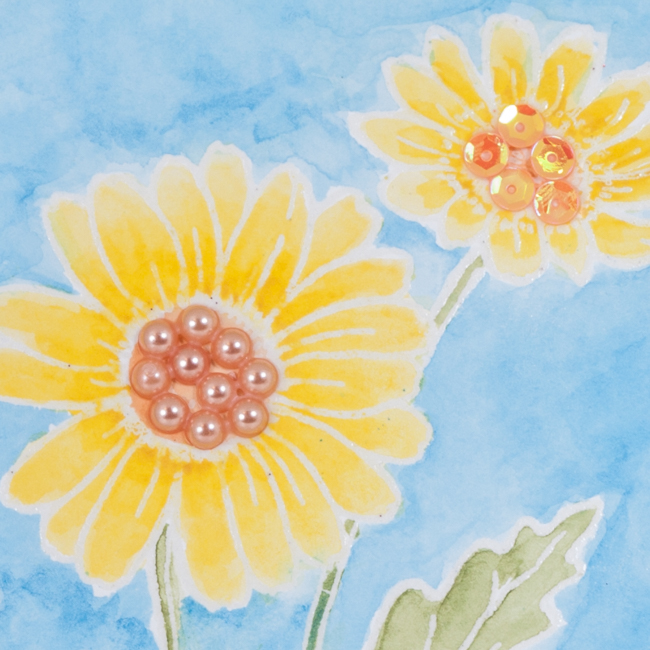 watercolor spring flowers