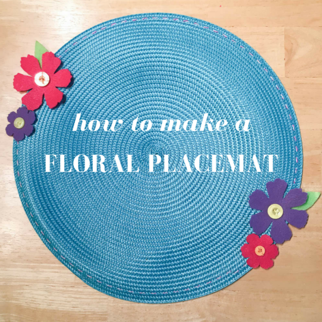 Flower Placemat graphic