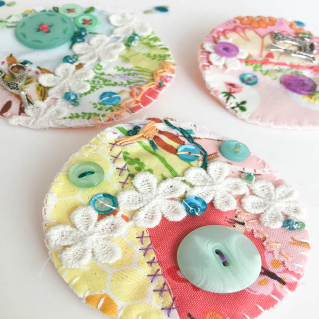 sew crafty brooches