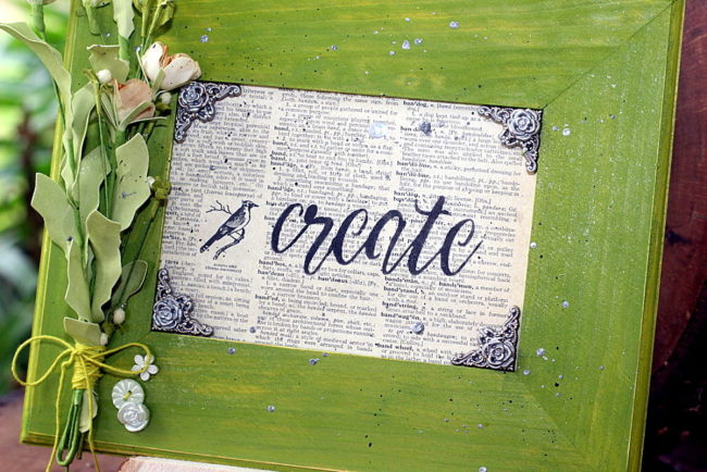 Custom Calligraphy JUST MARRIED White Ink Chalkboard Art Print /  Heavyweight Chalkboard Paper and Chalk Pen / Frameable /