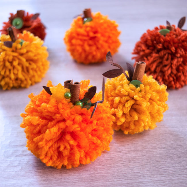 Make // Easy DIY Mini Pom Poms - Fresh Mommy Blog