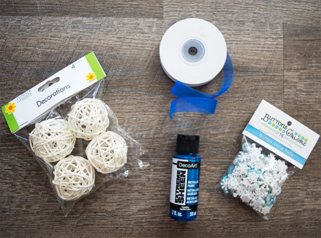 Snowflake Ornament Supplies