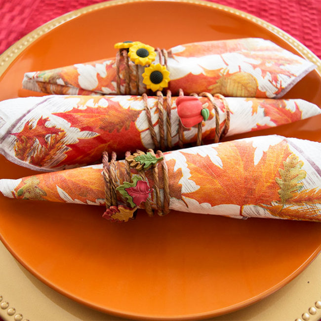 DIY Thanksgiving Napkin Rings