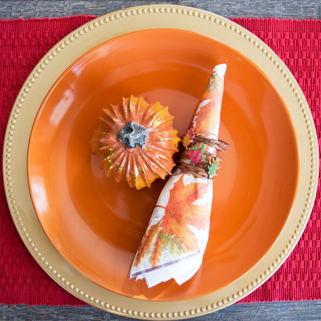 Fall Friends Thanksgiving Napkin Ring