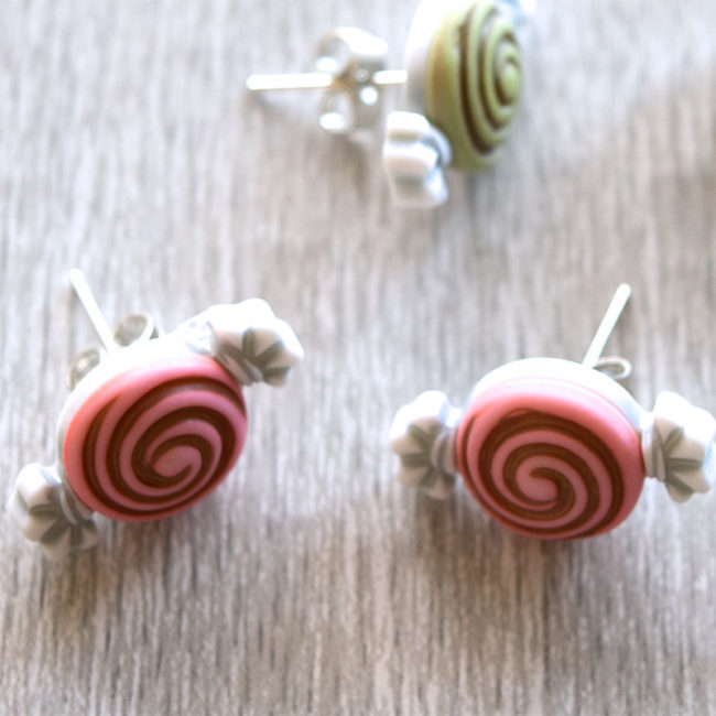 DIY candy earrings