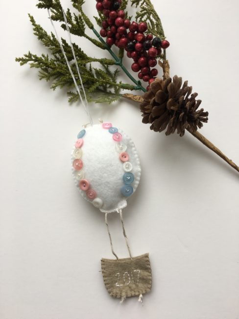 DIY Baby's First Christmas Ornament