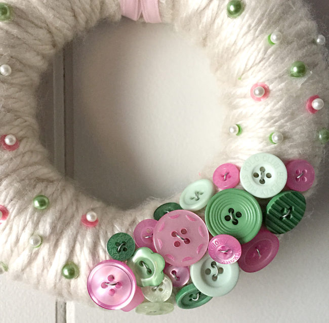 Christmas Button Wreath Kids Activities Blog