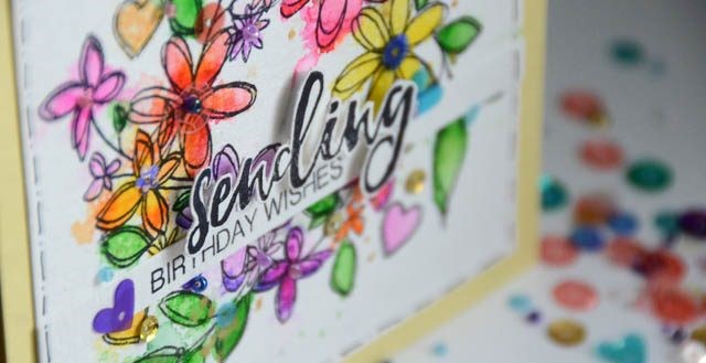 Watercolor Painting & Dip Pen Practice - Lyn's Paper Petunia